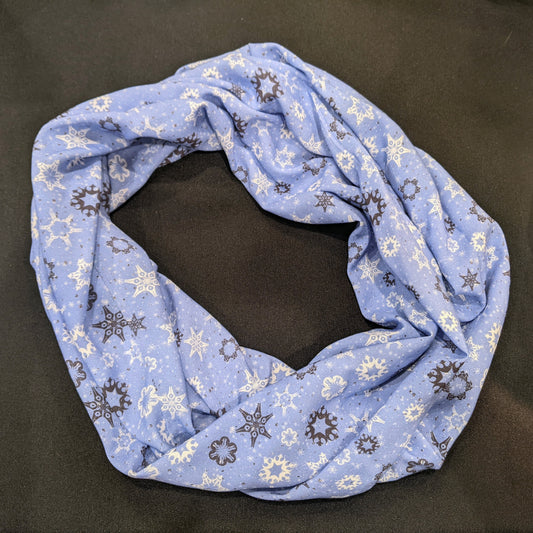 Infinity Scarf - SW Snowflakes