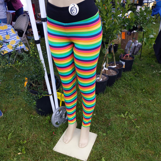 Leggings - Rainbow Stripes